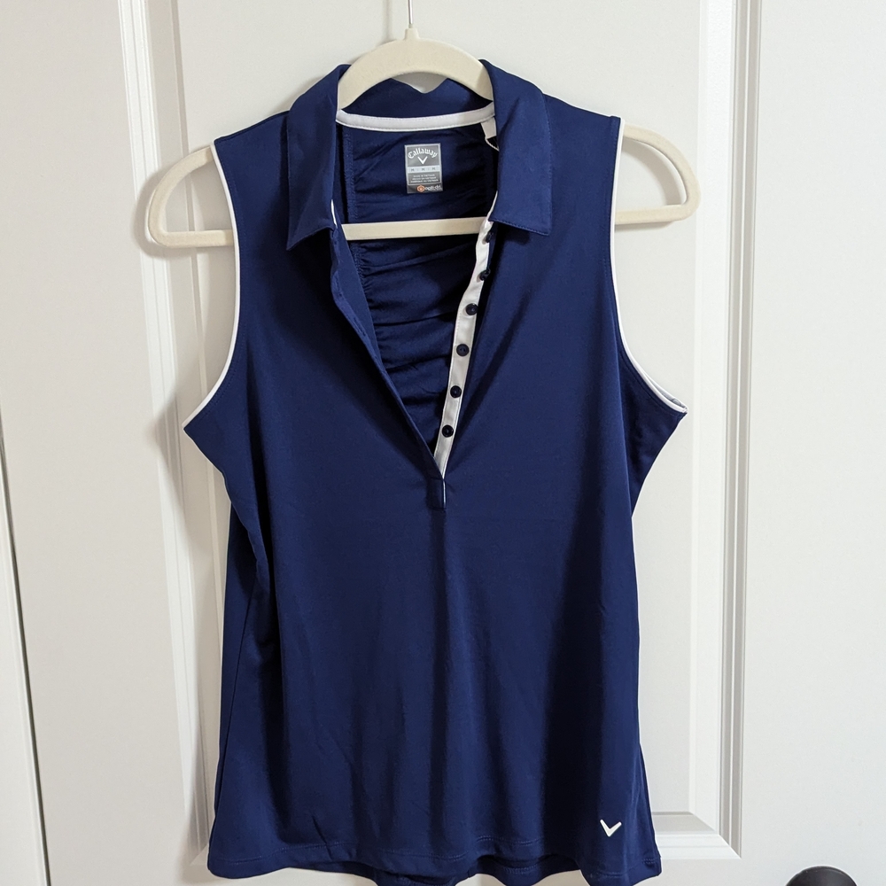 Callaway Blue Golf Polo Shirt